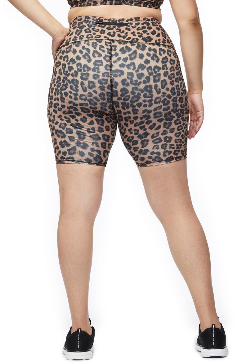 The Boy Short Biker Shorts, Alternate, color, CHEETAH001