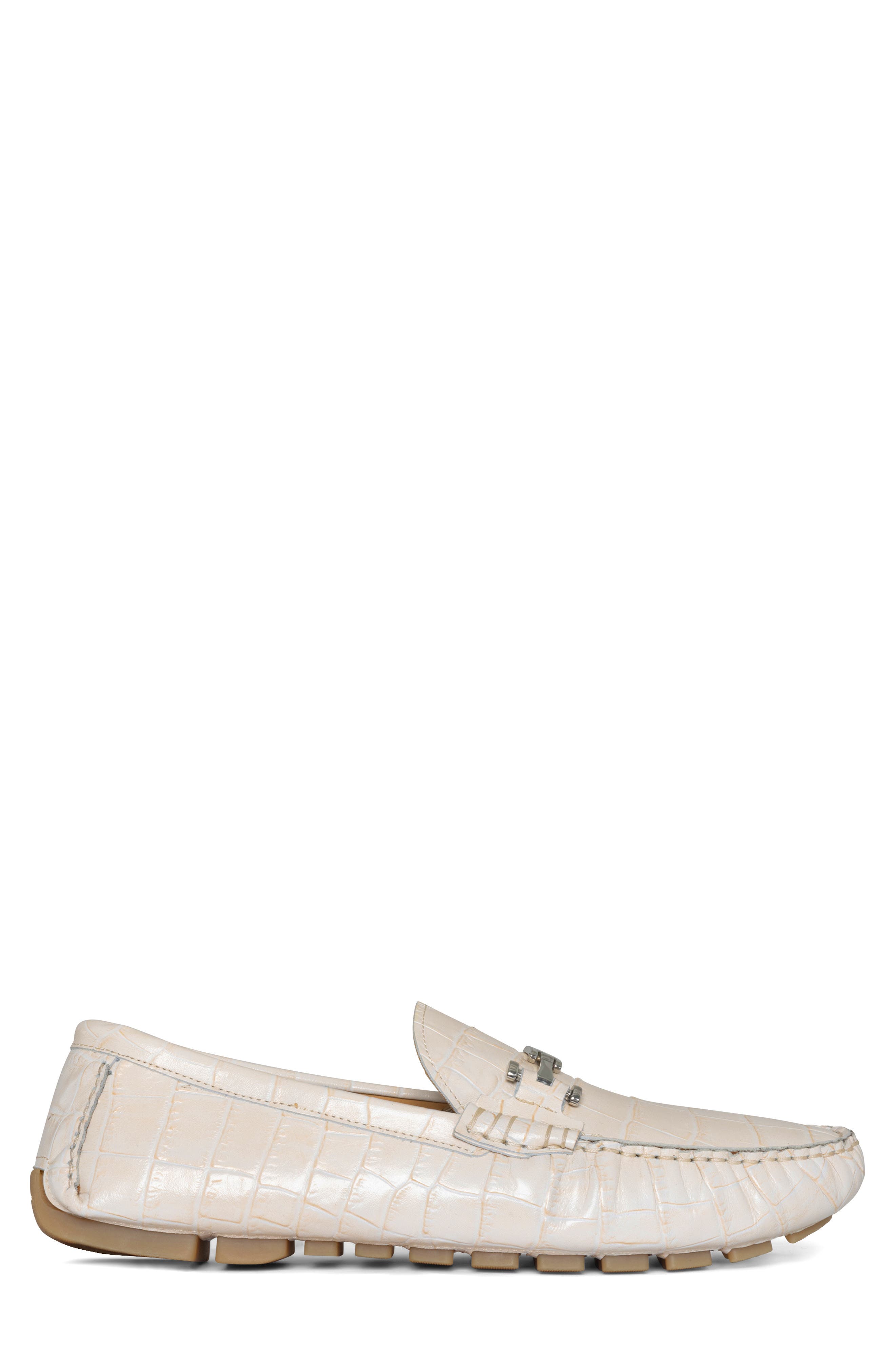 Donald Pliner Basilio Driving Shoe, Alternate, color, Ice