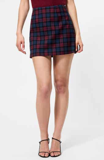 Melba Plaid Miniskirt