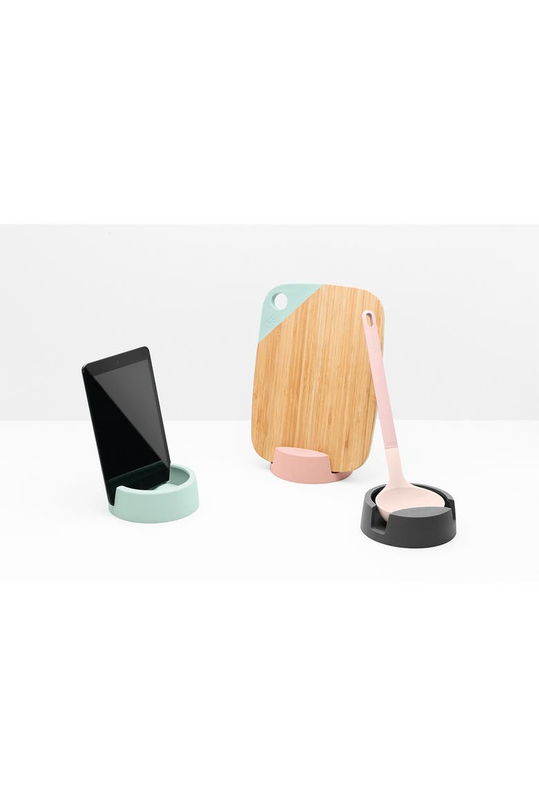 Leo Pink Spoon Rest, Alternate, color, PINK