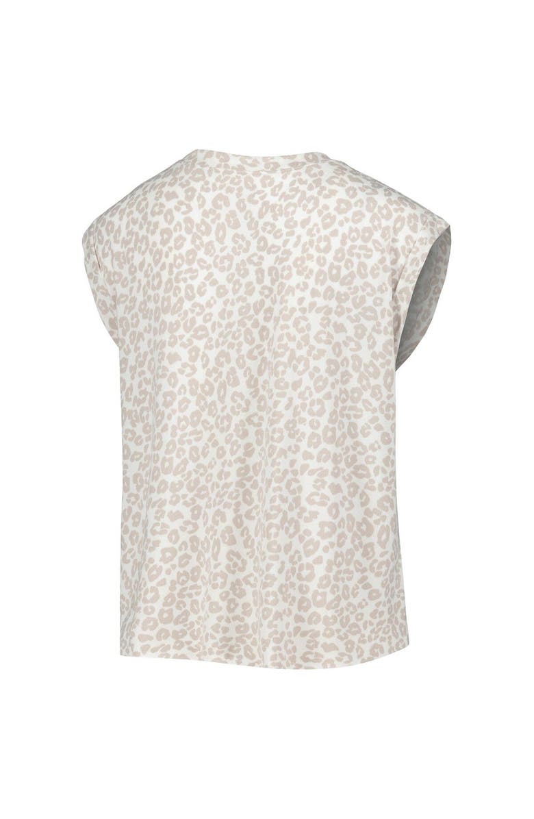 CONCEPTS SPORT Women's Concepts Sport Cream North Carolina Tar Heels Montana T-Shirt & Shorts Sleep Set, Alternate, color, Cream