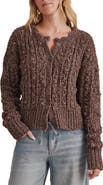 Splendid Hartford Pompom Cotton Blend Cardigan