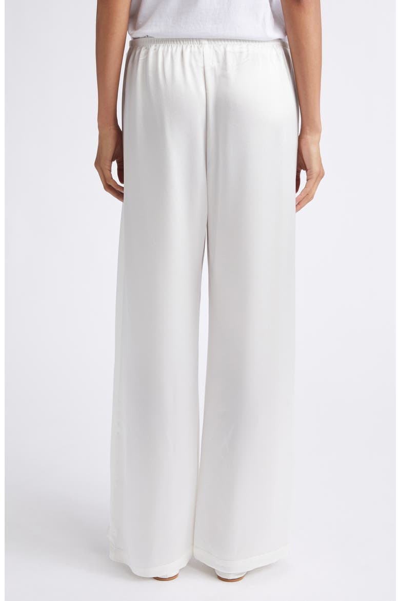 Barb Wide Leg Satin Pants, Alternate, color, OPTIC WHITE