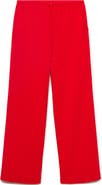 MANGO Drawstring Straight Leg Pants