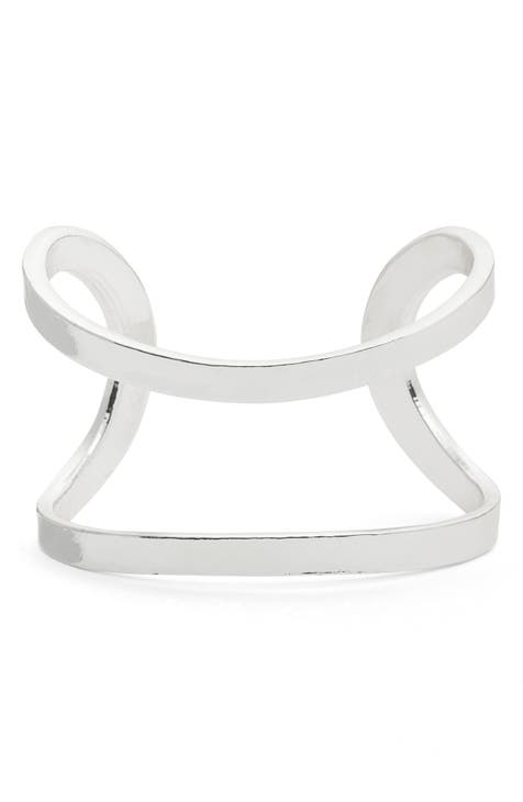 Karine Sultan Textured Cuff Bracelet (More Colors) main image 1