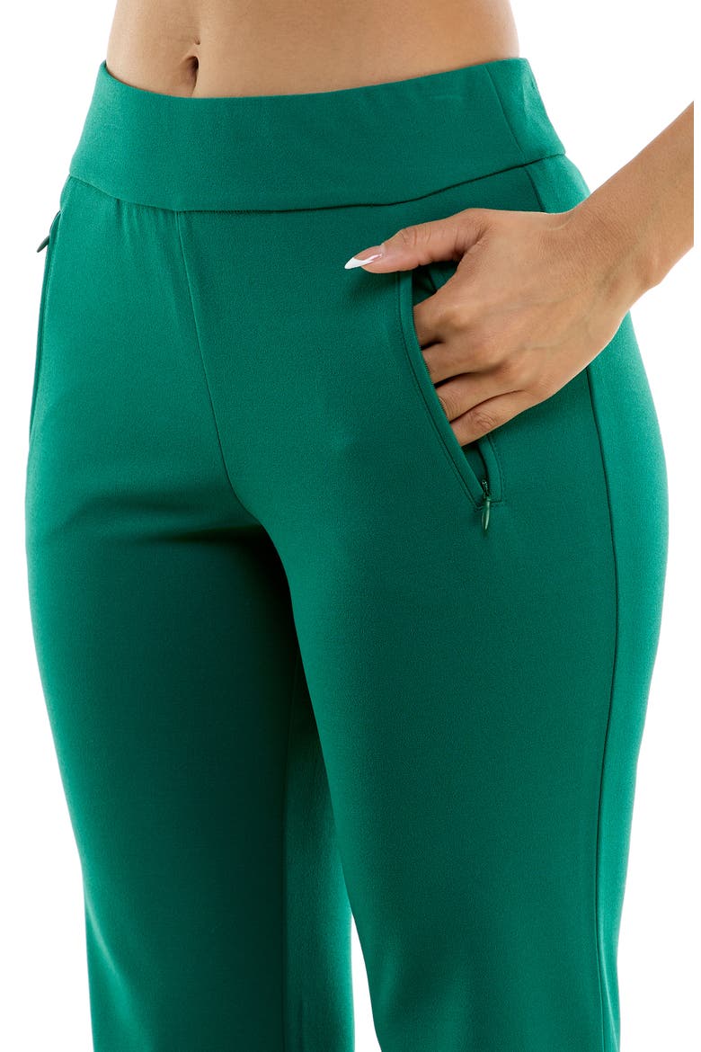 Bell Bottom Flare Pants, Alternate, color, KELLY GREEN