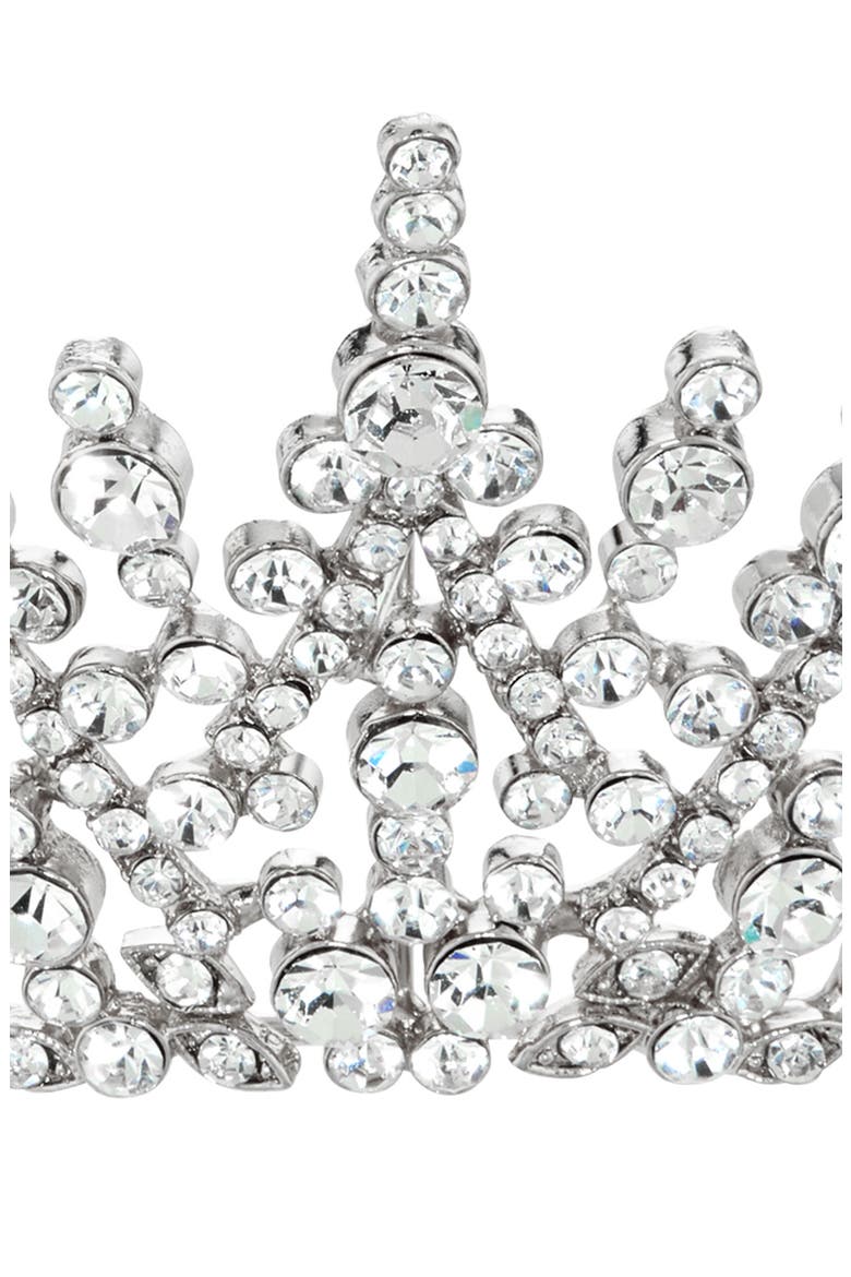 Matea Crystal Crown (Nordstrom Exclusive), Alternate, color, SILVER