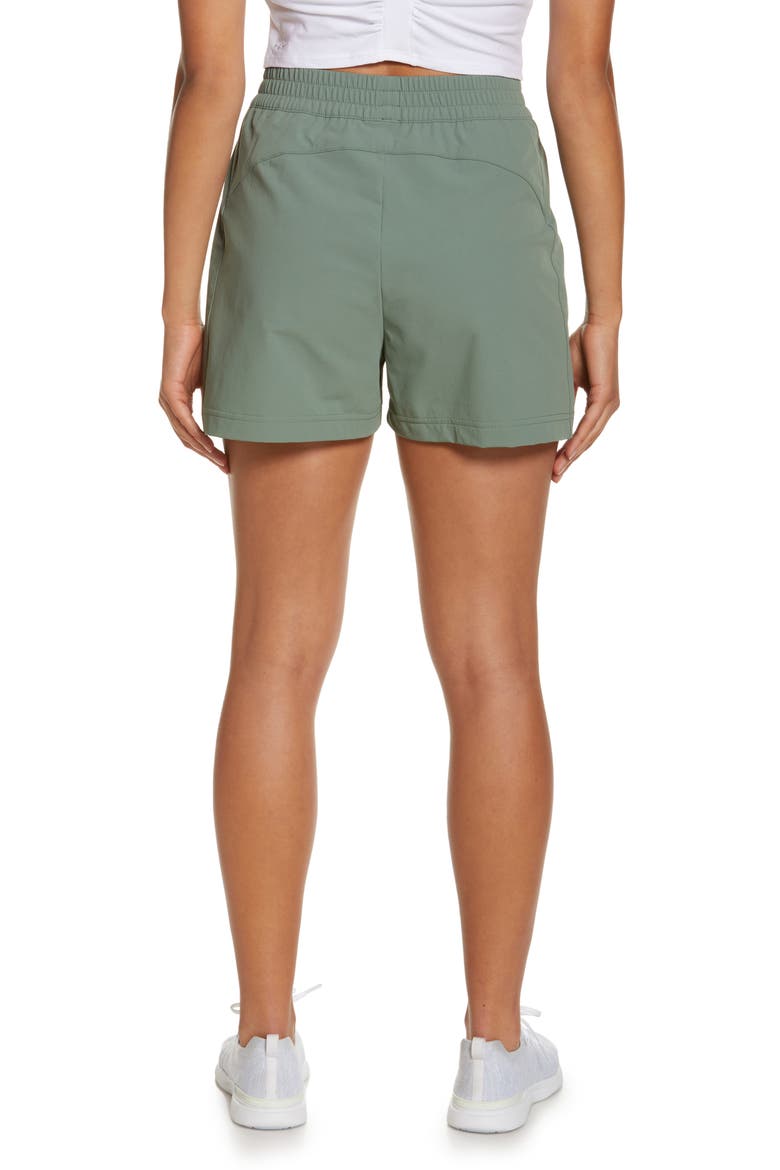 Summit Water Resistant Hiking Shorts, Alternate, color, HEATH GREEN