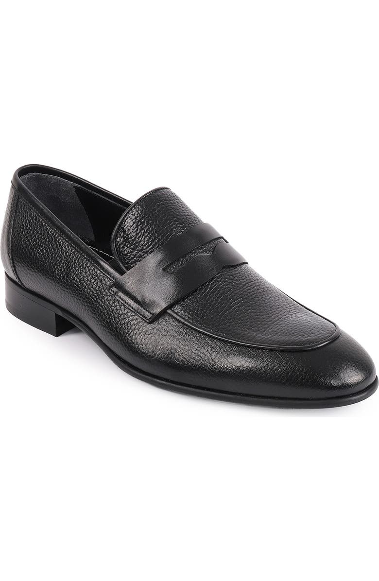 VELLAPAIS Lorena Penny Loafer, Main, color, Black