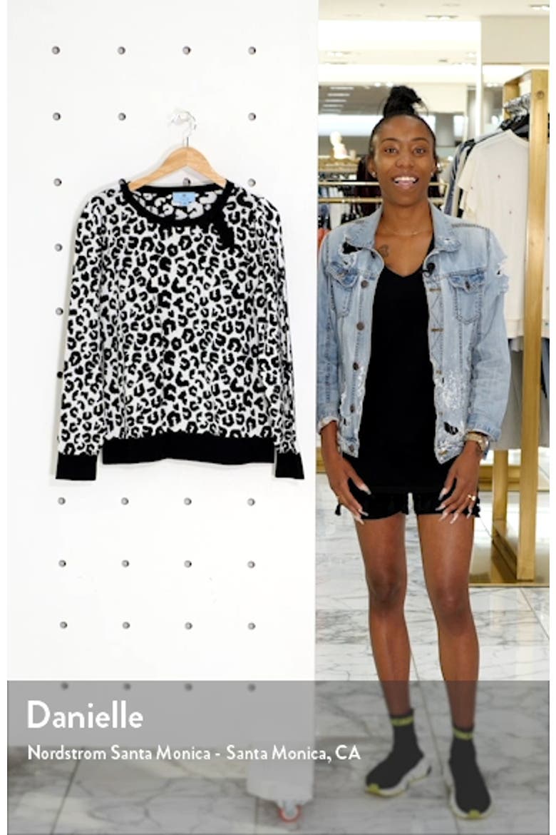 Leopard Cotton Sweater video