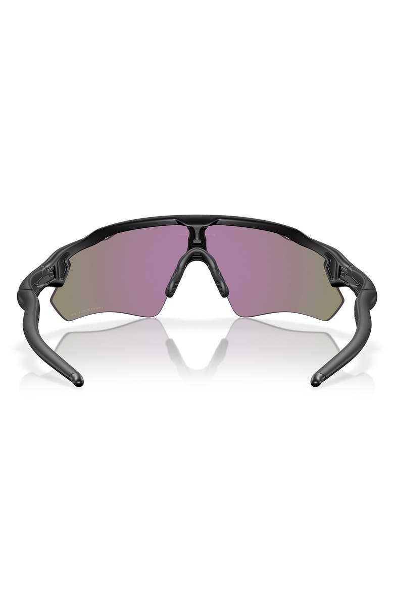 Oakley Radar<sup>®</sup> EV Path<sup>®</sup> Prizm<sup>™</sup> Polarized Wrap Shield Sunglasses, Alternate, color, Black Green