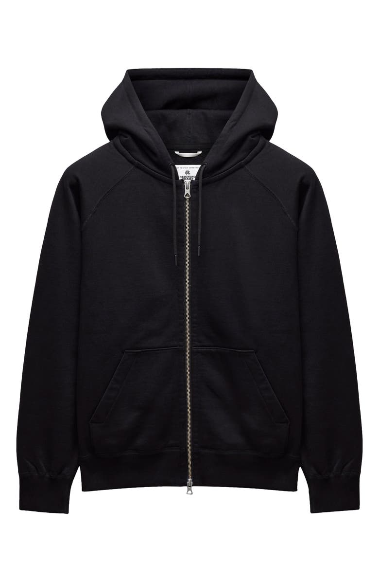 Reigning Champ Midweight Fleece Zip Hoodie, Alternate, color,