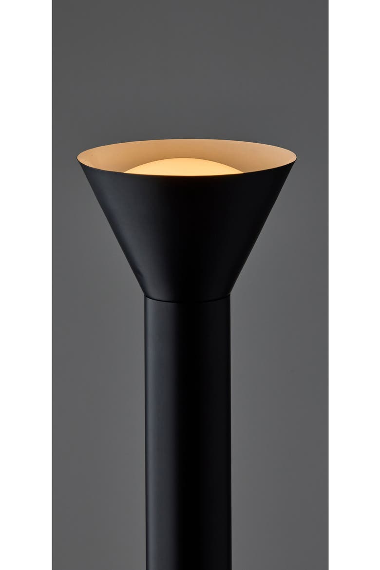 Greer LED Torchiere Lamp, Alternate, color, BLACK