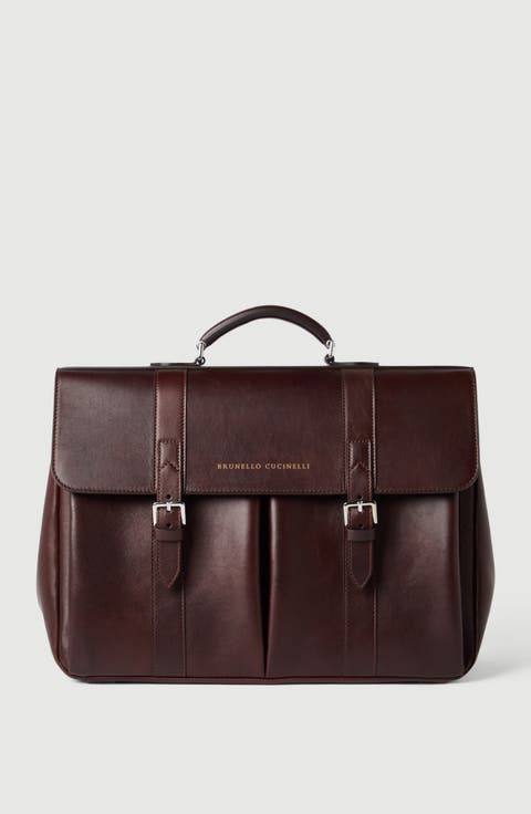 Calfskin briefcase