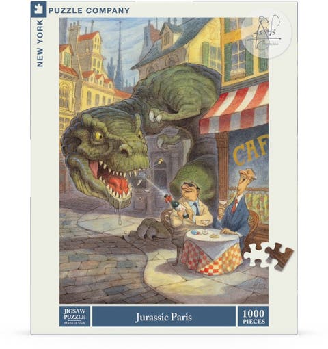 Jurassic Paris 1000 Piece Puzzle