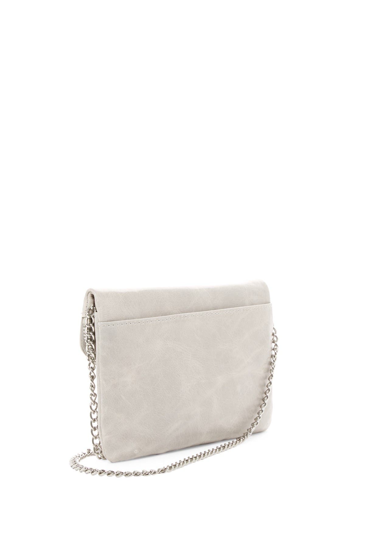 Daria Leather Crossbody Clutch, Main, color, CLOUD