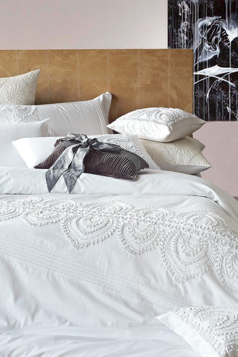 Padma Embroidered Duvet 3-Piece Set