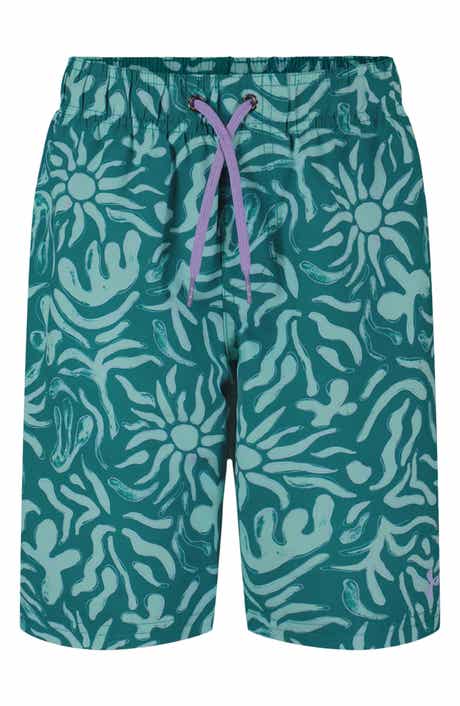 Under Armour Kids' Etching Volley Swim Shorts
