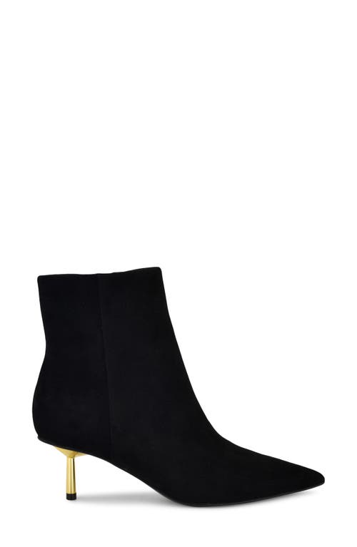 Nine West Hamesa Pointed Toe Bootie In Black