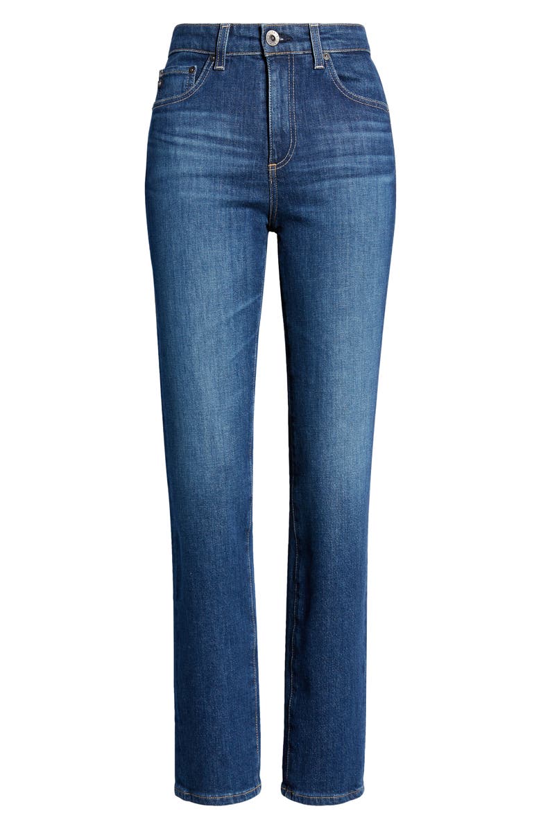 AG Saige High Waist Straight Leg Jeans, Main, color,