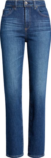 Saige High Waist Straight Leg Jeans