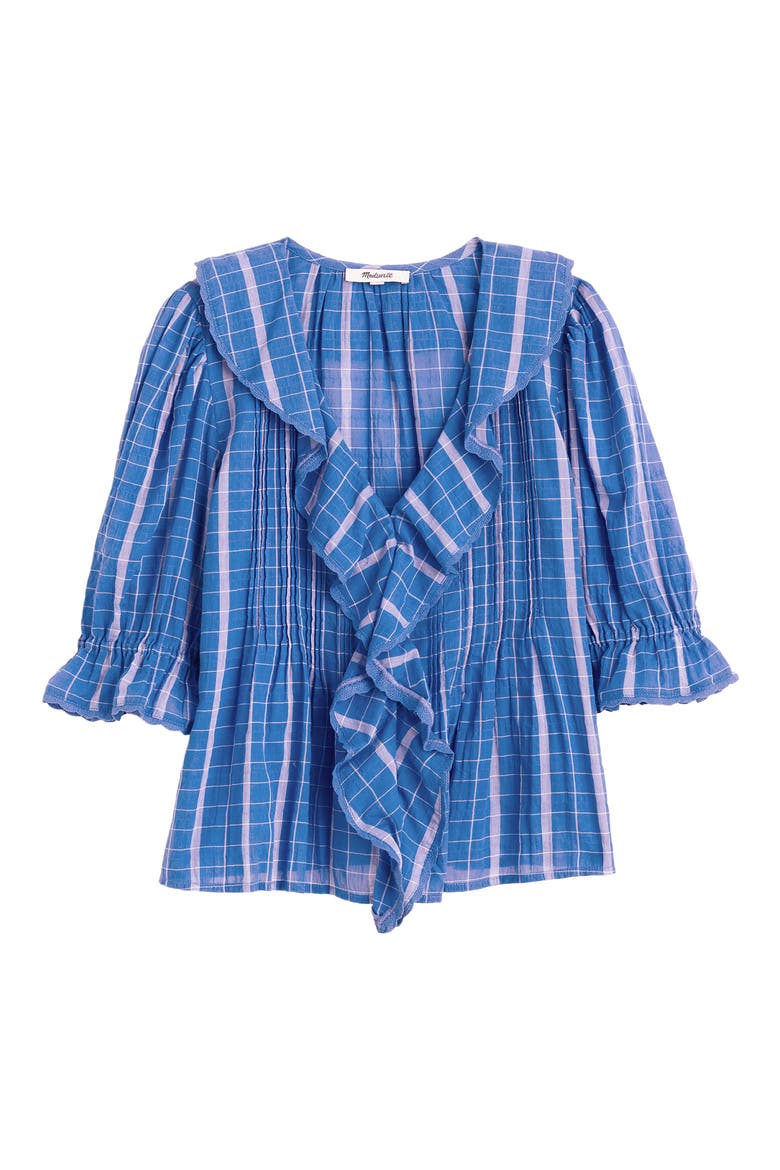 The Blaire Top, Alternate, color, RETRO BLUE