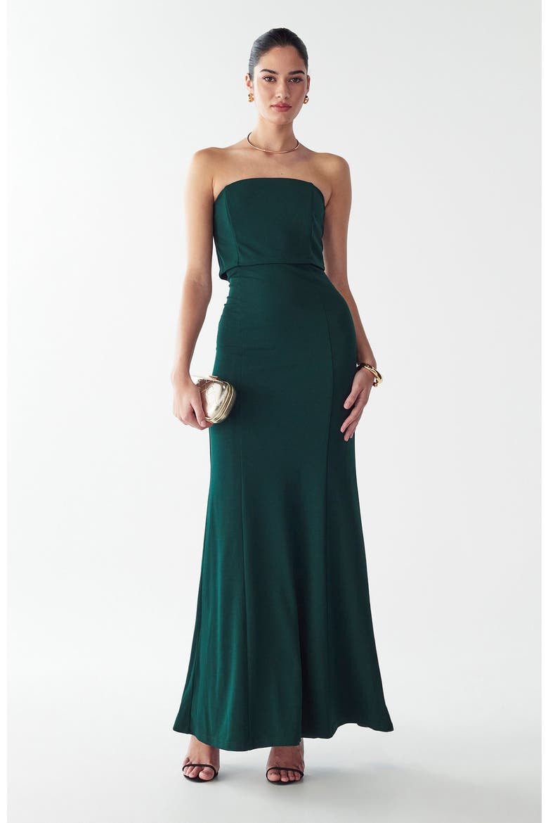 Trenton Dress, Alternate, color, Emerald