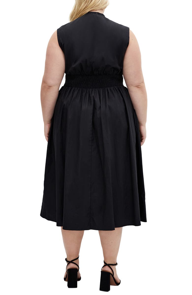 City Chic Cece Sleeveless A-Line Dress, Alternate, color, 