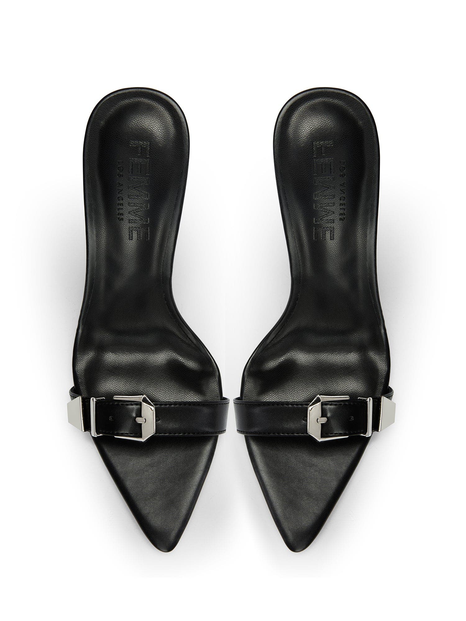 FEMME Carter 100 Mule, Alternate, color, Black