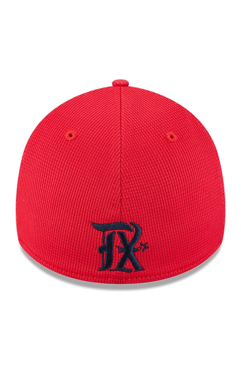 New Era Men's New Era Red Texas Rangers City Connect Batting Practice 39THIRTY Flex Hat, Alternate, color,