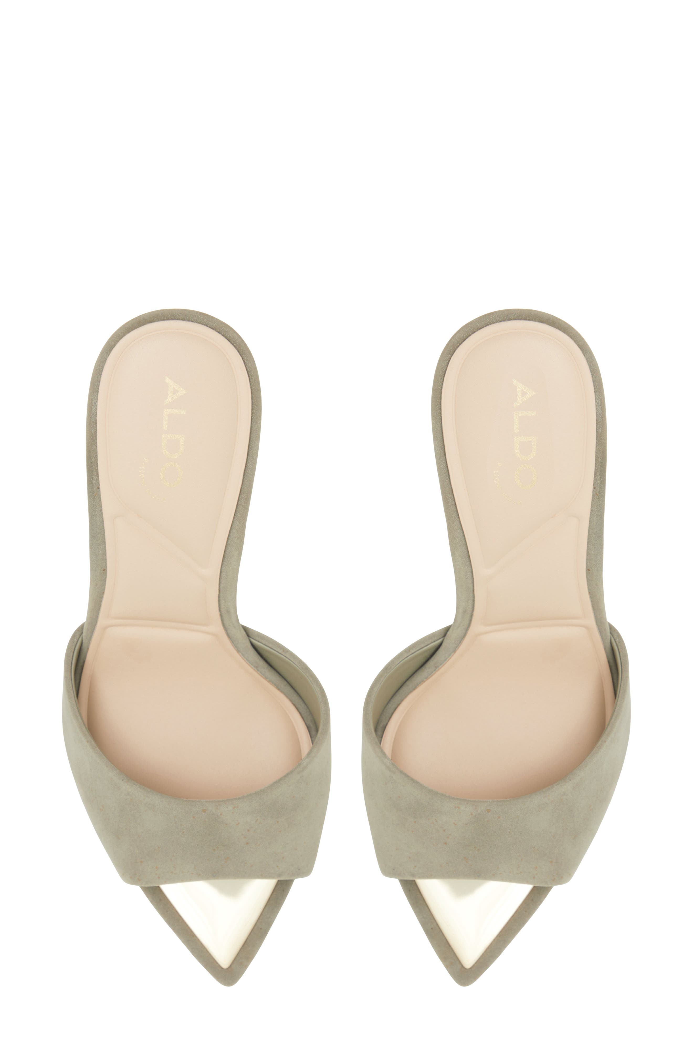 ALDO Marita Pointed Toe Slide Sandal, Alternate, color, 