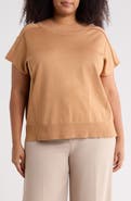 Adrianna Papell Exposed Seam Sweater