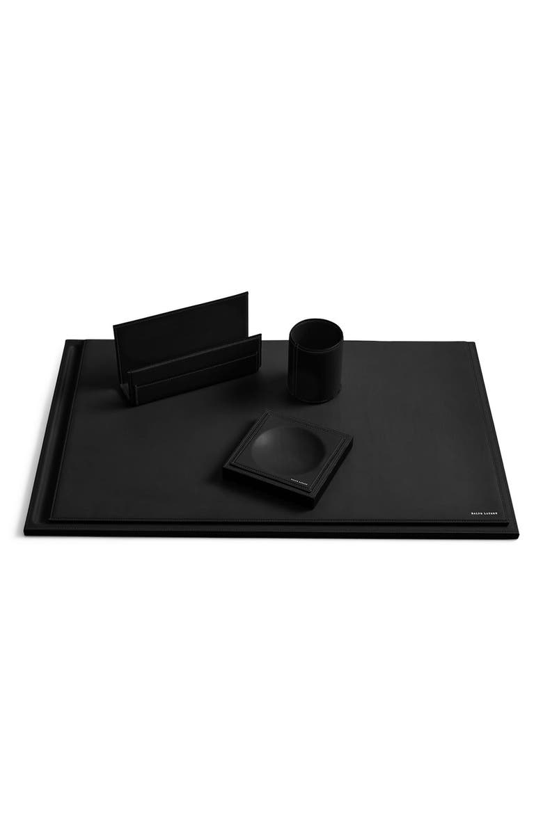 Ralph Lauren Brennan Leather Blotter, Alternate, color,