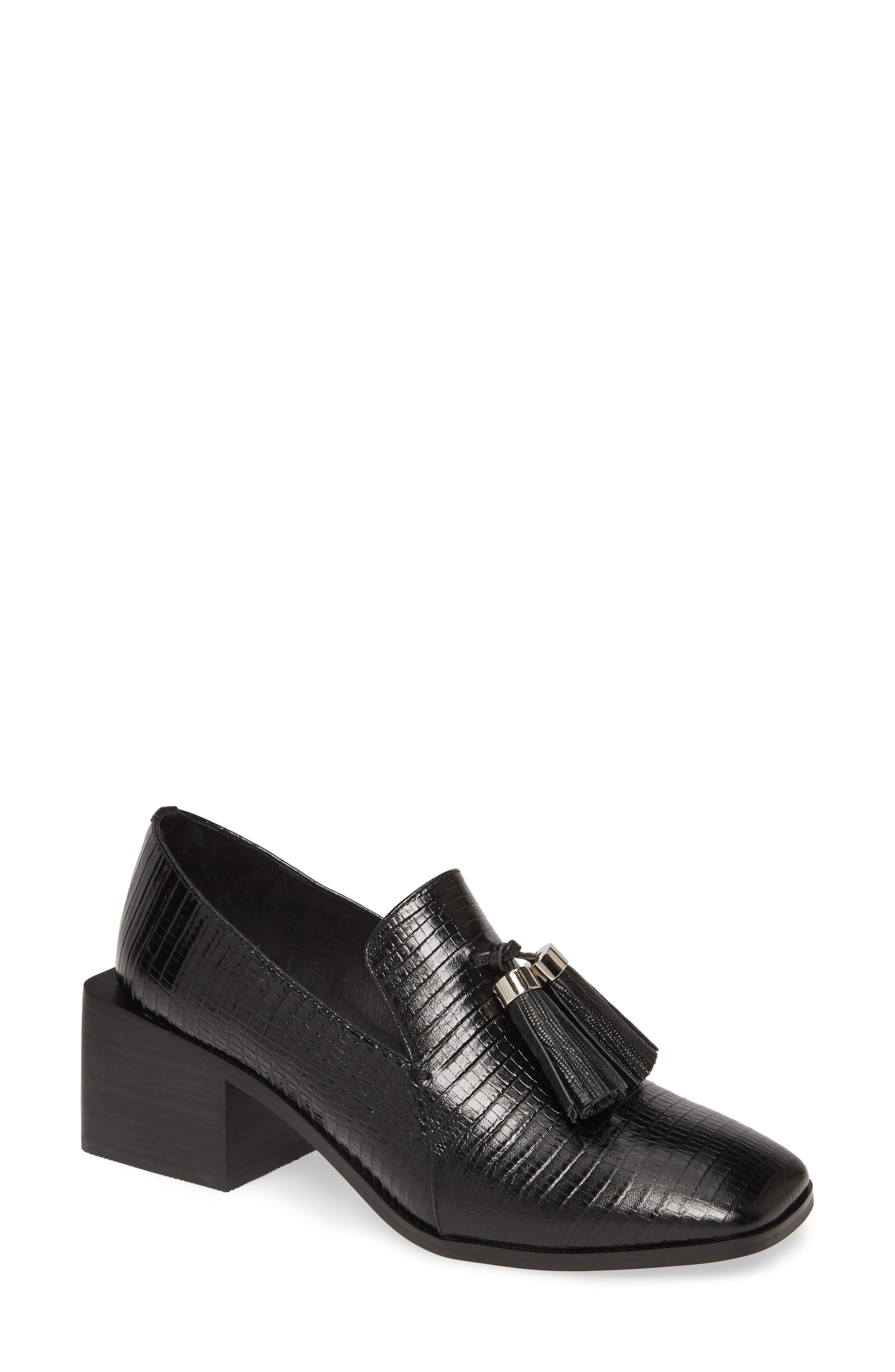 Torbett 2 Loafer, Main, color, BLACK LIZARD PRINT