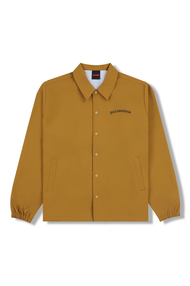 Neural Logo Graphic Coach's Jacket, Alternate, color, BROWN