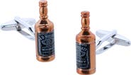 Trafalgar Cheers Whiskey Bottle Novelty Cufflinks