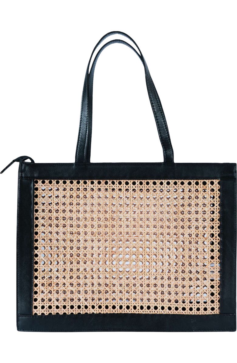 Jelavu Hurley Tote, Alternate, color, Natural / Black