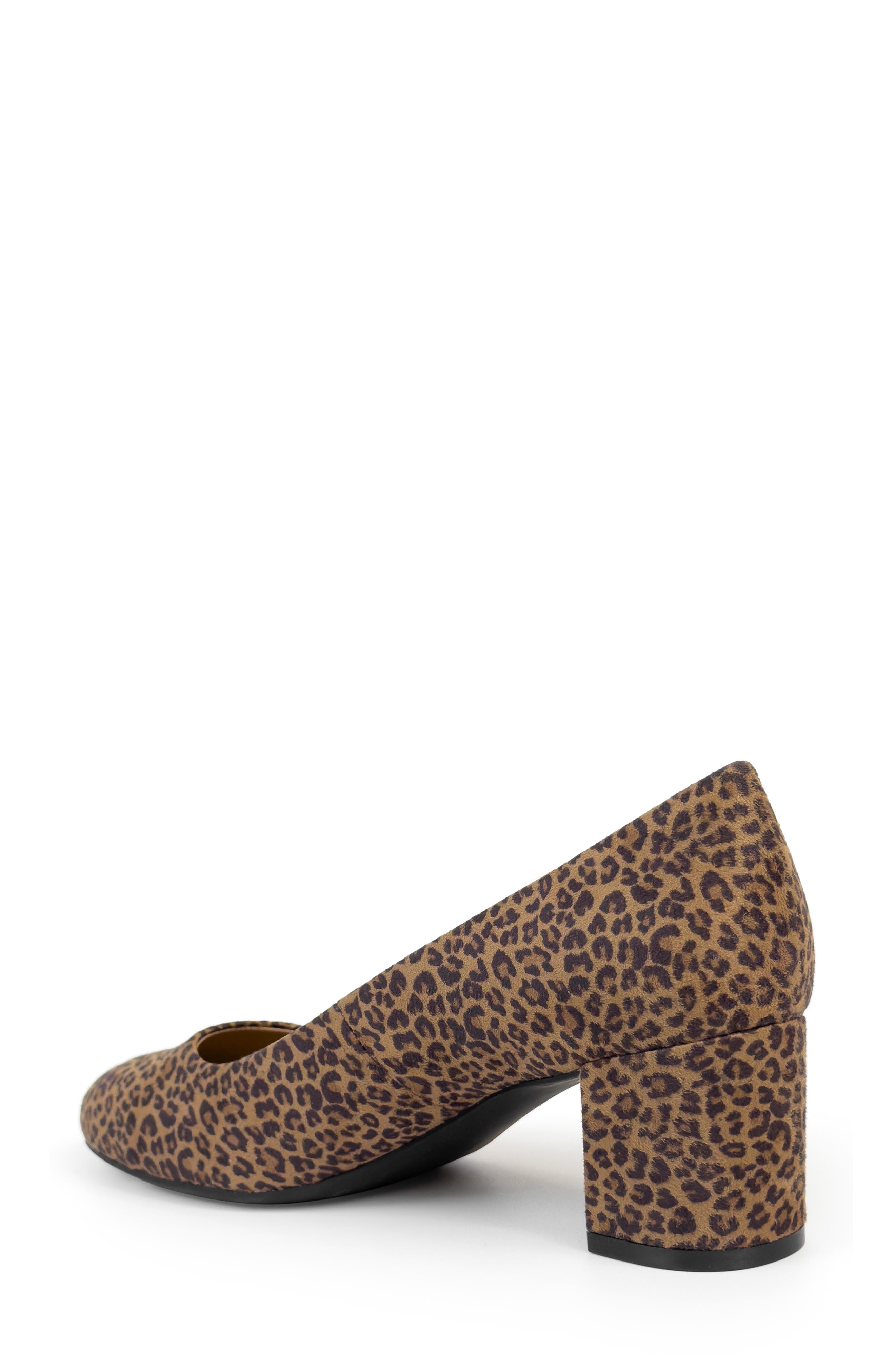 Aerosoles Faux Leather Pump, Alternate, color, Tan Multi Mini Leopard Suede