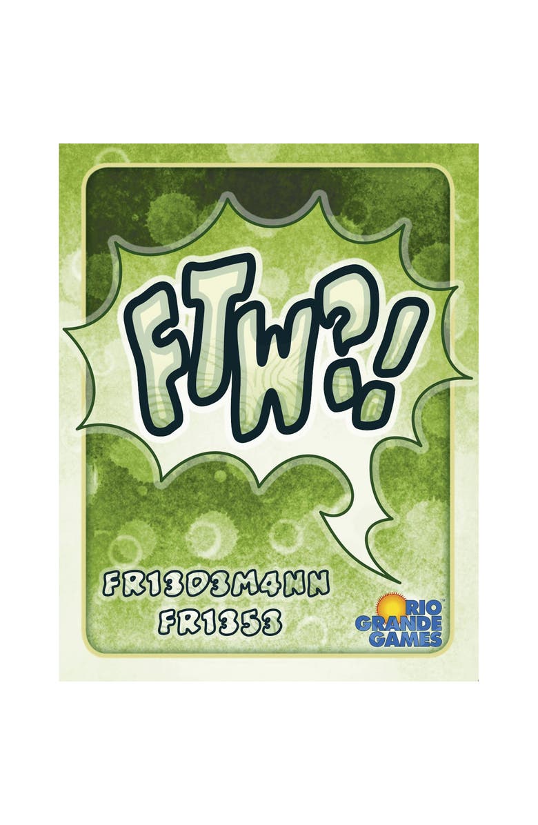 Rio Grande Games Ftw?! Party Card Game, Ages 14+, Main, color, Multicolored