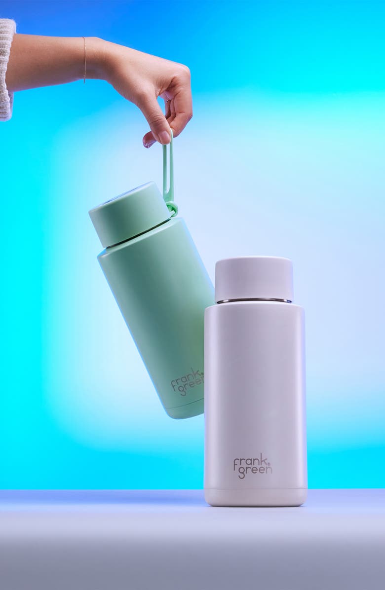 frank green 34-Ounce Water Bottle, Alternate, color, Cloud