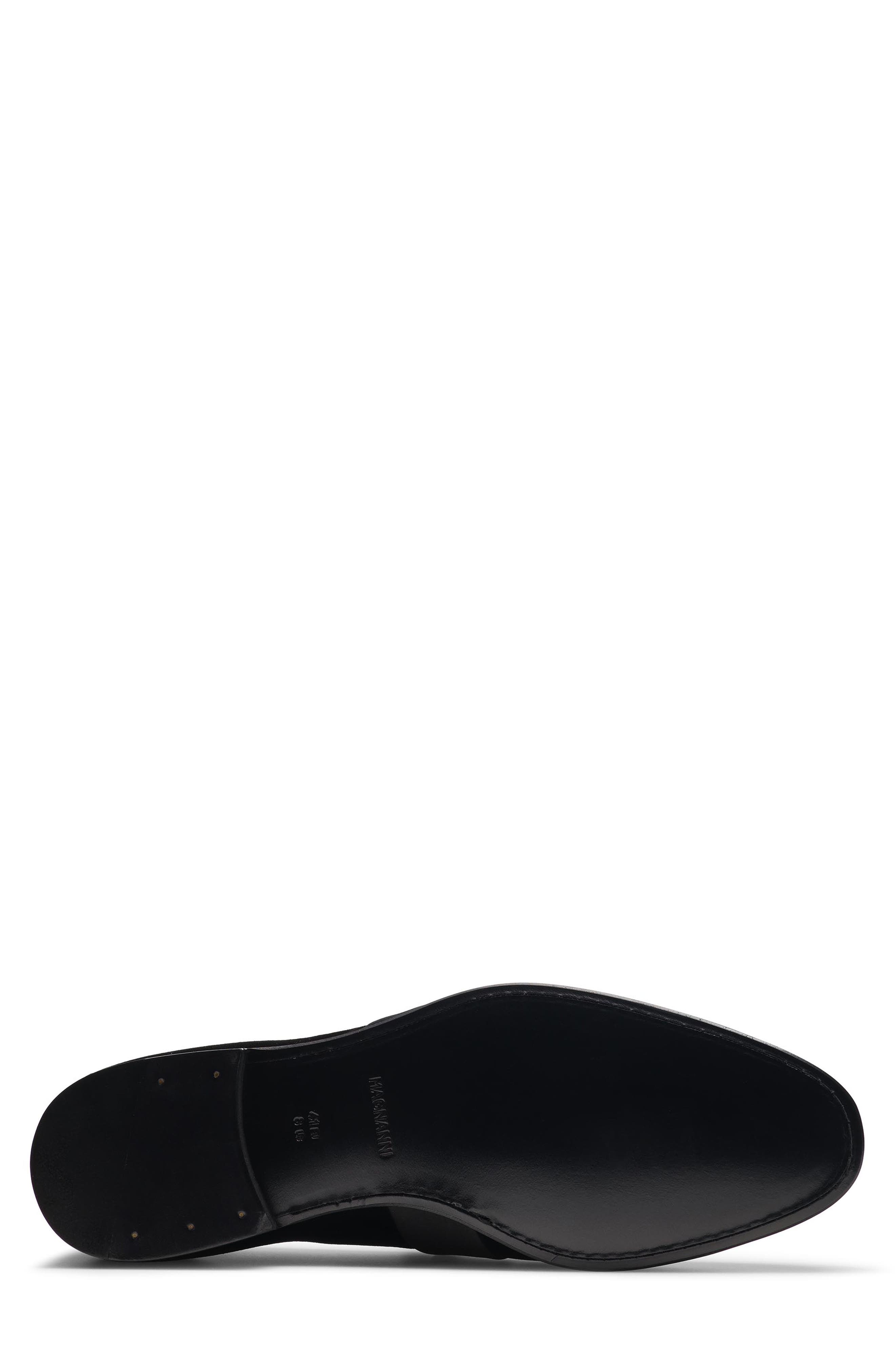 Magnanni Jenaro Loafer, Alternate, color, Black Velvet