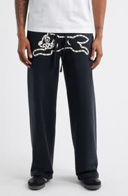 ICECREAM Central Beaded Logo Sweat Pants