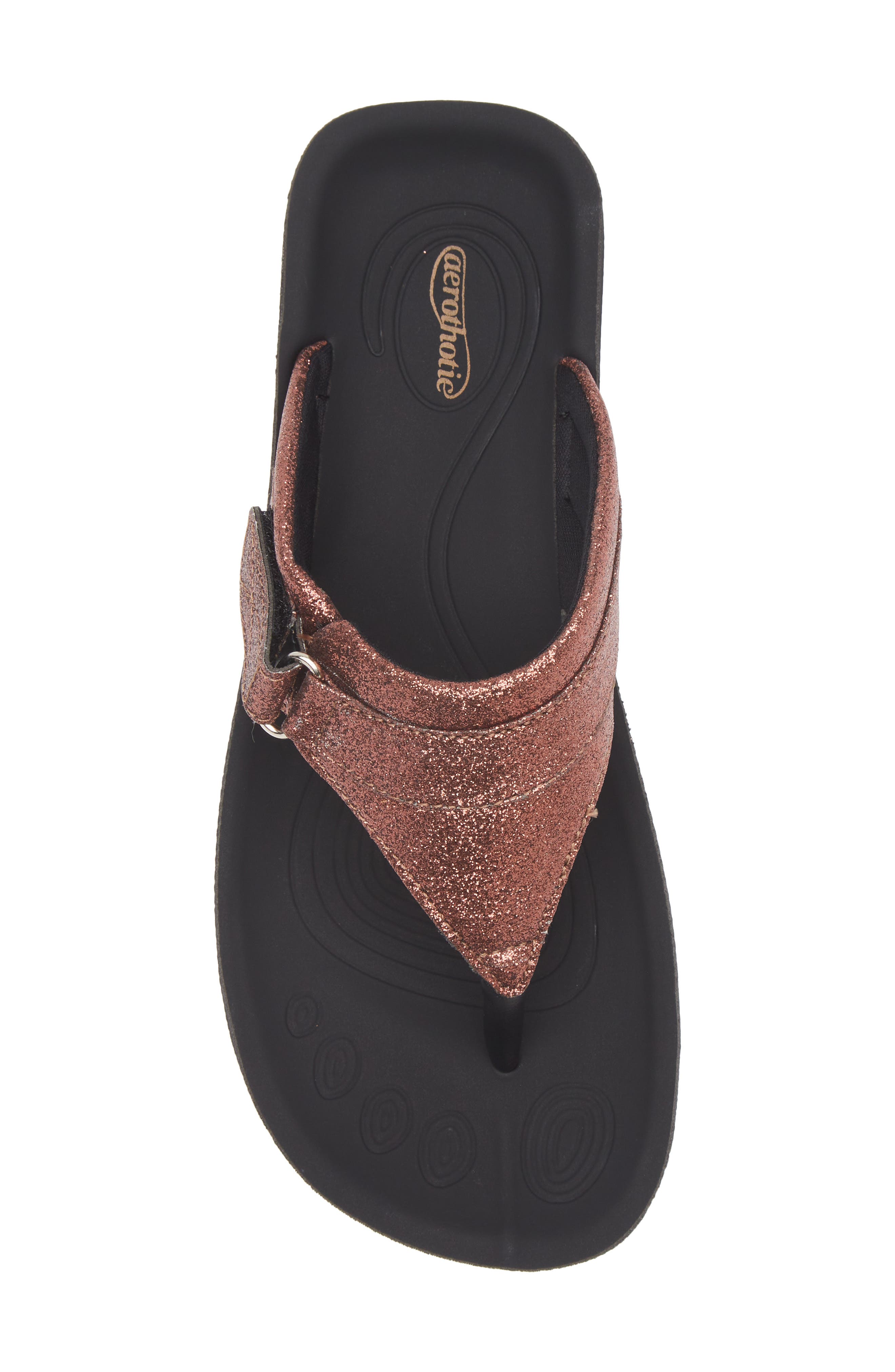 Glynis Flip Flop Sandal, Alternate, color, BROWN