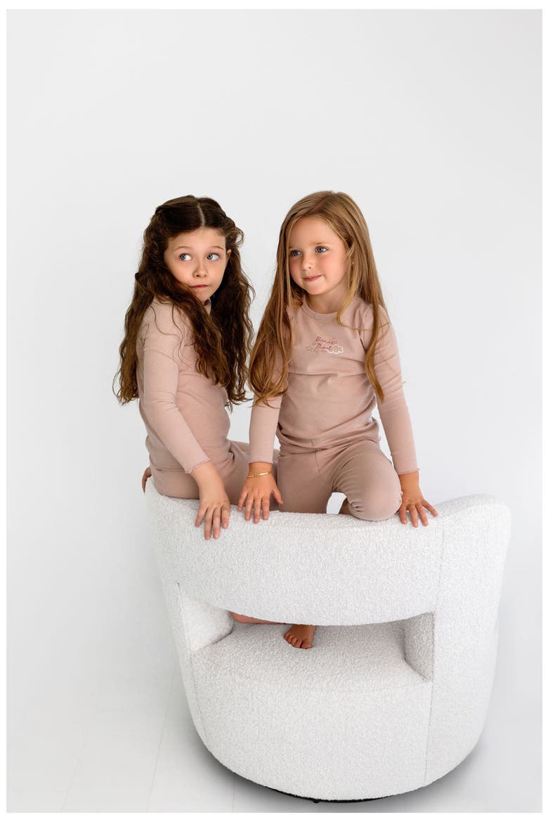 Bonne Nuit PJ, Alternate, color, Dusty Pink