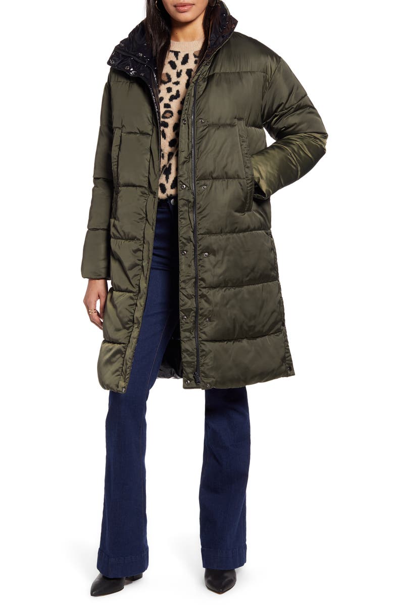Halogen<sup>®</sup> Reversible Puffer Coat, Main, color, 