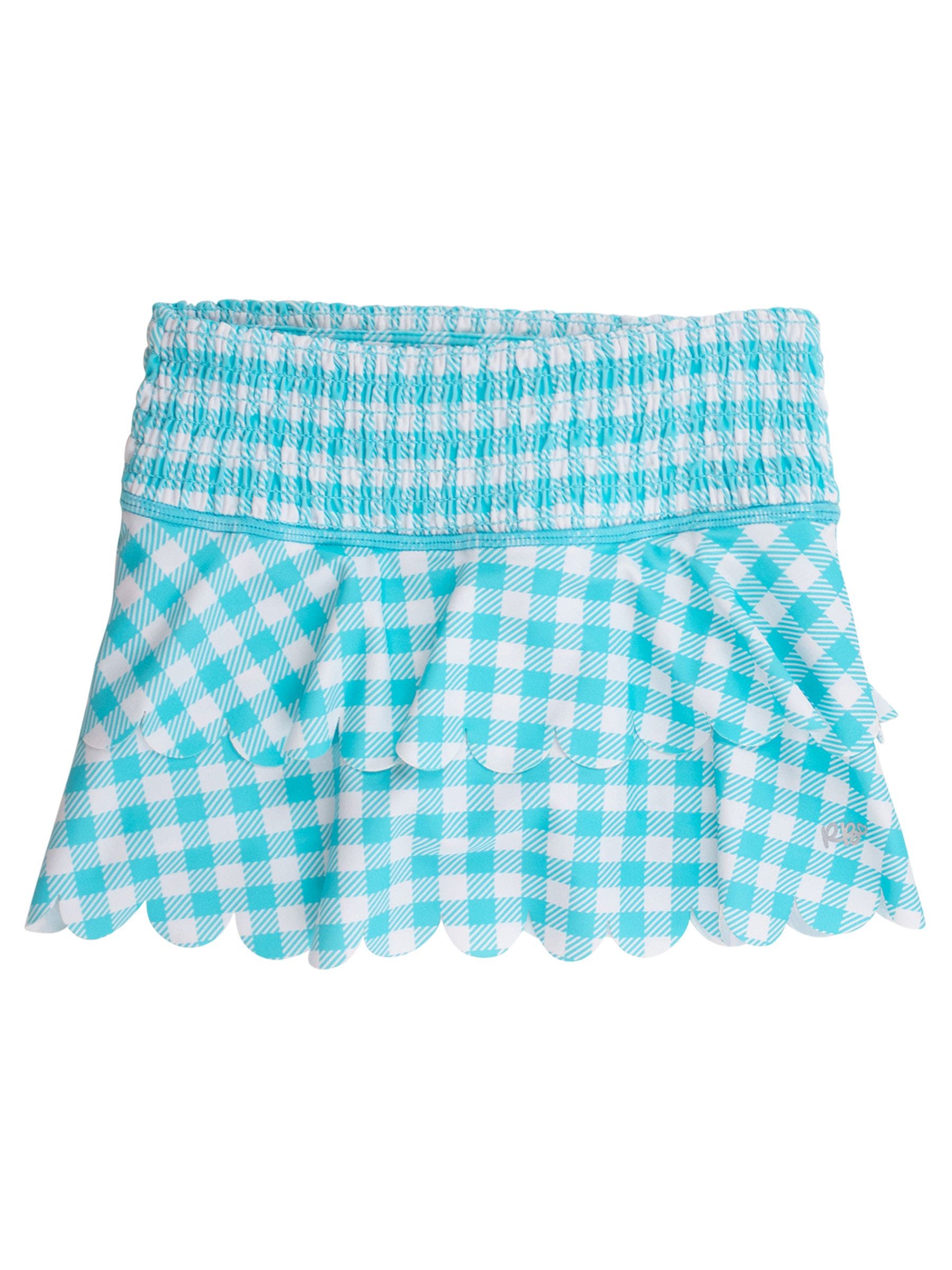 Bright Aqua Gingham