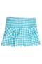  Bright Aqua Gingham