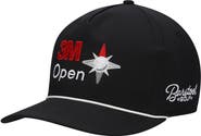 BARSTOOL GOLF Men's Barstool Golf Black 3M Open Rope Snapback Hat
