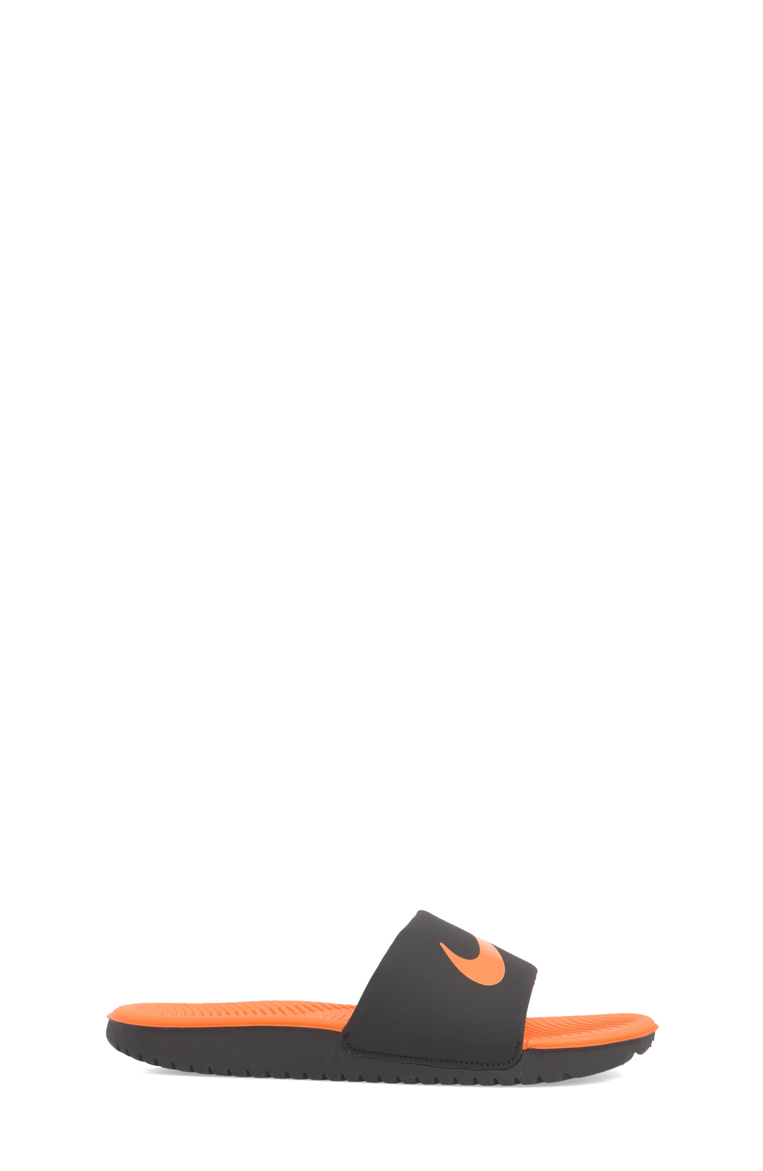 Kids' Kawa Sport Slide, Alternate, color, ANTHRACITE/ TART