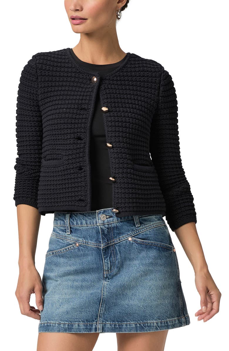 PAIGE Ryder Angled Pocket Denim Miniskirt, Alternate, color,